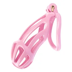 CockLock Cage de chasteté Netty XXL 11 x 4cm Rose